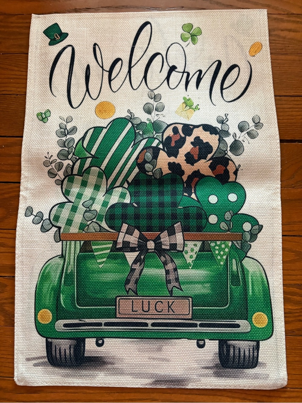Garden Flag St. Patrick’s Day 12” x 18” NWOT